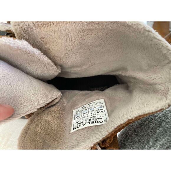 Sorel | Women's Winter Fancy Lace II Mid Calf Boot, Genuine Leather | 10.5 - Picture 10 of 11